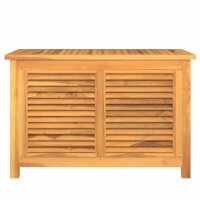 vidaXL Gartenbox mit Beutel 90x50x58 cm Massivholz Teak