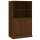 vidaXL Highboard Braun Eichen-Optik 60x35,5x103,5 cm Holzwerkstoff