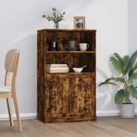 vidaXL Highboard Räuchereiche 60x35,5x103,5 cm...