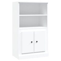 vidaXL Highboard Wei&szlig; 60x35,5x103,5 cm Holzwerkstoff