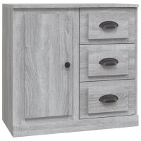 vidaXL Sideboard Grau Sonoma 70x35,5x67,5 cm Holzwerkstoff