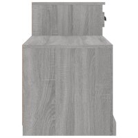 vidaXL Schuhschrank Grau Sonoma 100x42x60 cm Holzwerkstoff