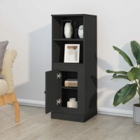 vidaXL Highboard Schwarz 36x35,5x103,5 cm Holzwerkstoff