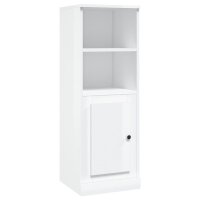 vidaXL Highboard Hochglanz-Weiß 36x35,5x103,5 cm...