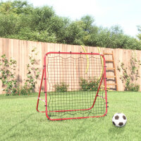 vidaXL Fußball-Rebounder Verstellbar 96x80x96 cm...