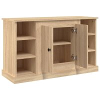 vidaXL Sideboard Sonoma-Eiche 100x35,5x60 cm Holzwerkstoff