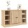 vidaXL Sideboard Sonoma-Eiche 100x35,5x60 cm Holzwerkstoff