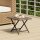 vidaXL Klapptisch Grau 45x35x32 cm Poly Rattan