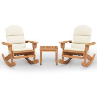 vidaXL 3-tlg. Garten-Lounge-Set Adirondack Massivholz Akazie