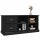 vidaXL TV-Schrank Schwarz 102x35,5x47,5 cm Holzwerkstoff