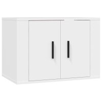 vidaXL 5-tlg. TV-Schrank-Set Wei&szlig; Holzwerkstoff