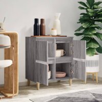 vidaXL Sideboard Grau Sonoma 60x35x70 cm Holzwerkstoff