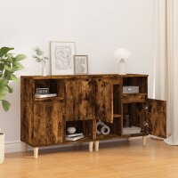 vidaXL Sideboards 2 Stk. R&auml;uchereiche 60x35x70 cm Holzwerkstoff