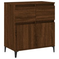 vidaXL Sideboard Braun Eichen-Optik 60x35x70 cm...