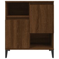 vidaXL Sideboards 2 Stk. Braun Eichen-Optik 60x35x70 cm Holzwerkstoff