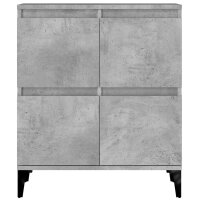 vidaXL Sideboard Betongrau 60x35x70 cm Holzwerkstoff