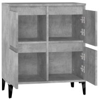 vidaXL Sideboard Betongrau 60x35x70 cm Holzwerkstoff