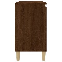 vidaXL Badschrank Braun Eichen-Optik 65x33x60 cm Holzwerkstoff