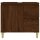 vidaXL Badschrank Braun Eichen-Optik 65x33x60 cm Holzwerkstoff