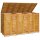 vidaXL Mülltonnenbox für 3 Tonnen 210x89x117 cm Massivholz Akazie