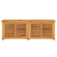 vidaXL Gartenbox mit Beutel 150x50x53 cm Massivholz Teak