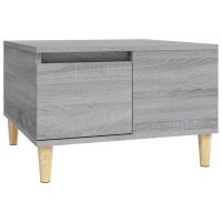 vidaXL Couchtisch Grau Sonoma 55x55x36,5 cm Holzwerkstoff