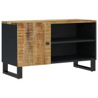 vidaXL TV-Schrank 80x33x46 cm Massivholz Mango &amp; Holzwerkstoff