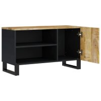 vidaXL TV-Schrank 80x33x46 cm Massivholz Mango &amp; Holzwerkstoff