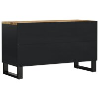 vidaXL TV-Schrank 80x33x46 cm Massivholz Mango &amp; Holzwerkstoff