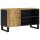 vidaXL TV-Schrank 80x33x46 cm Massivholz Mango &amp; Holzwerkstoff