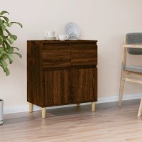 vidaXL Sideboard Braun Eichen-Optik 60x35x70 cm...