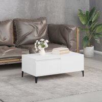 vidaXL Couchtisch Weiß 90x50x36,5 cm Holzwerkstoff