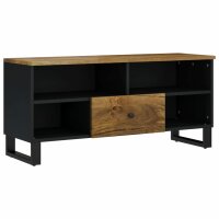 vidaXL TV-Schrank 100x33x46 cm Massivholz Mango &amp; Holzwerkstoff