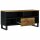 vidaXL TV-Schrank 100x33x46 cm Massivholz Mango &amp; Holzwerkstoff