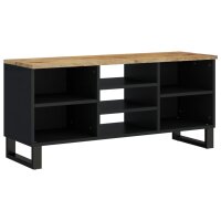 vidaXL TV-Schrank 100x33x46 cm Massivholz Mango &amp; Holzwerkstoff