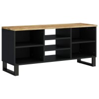 vidaXL TV-Schrank 100x33x46 cm Massivholz Mango &amp; Holzwerkstoff