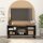 vidaXL TV-Schrank 100x33x46 cm Massivholz Mango &amp; Holzwerkstoff