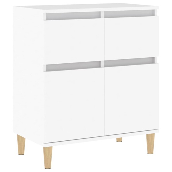 vidaXL Sideboard Wei&szlig; 60x35x70 cm Holzwerkstoff