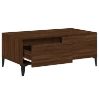 vidaXL Couchtisch Braun Eichen-Optik 90x50x36,5 cm Holzwerkstoff