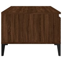 vidaXL Couchtisch Braun Eichen-Optik 90x50x36,5 cm Holzwerkstoff