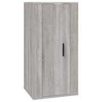 vidaXL 2-tlg. TV-Schrank-Set Grau Sonoma Holzwerkstoff