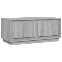 vidaXL Couchtisch Grau Sonoma 102x50x44 cm Holzwerkstoff