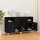 vidaXL Sideboards 2 Stk. Schwarz 60x35x70 cm Holzwerkstoff