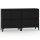 vidaXL Sideboards 2 Stk. Schwarz 60x35x70 cm Holzwerkstoff