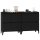 vidaXL Sideboards 2 Stk. Schwarz 60x35x70 cm Holzwerkstoff