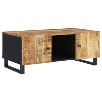 vidaXL Couchtisch 100x54x40 cm Massivholz Mango & Holzwerkstoff