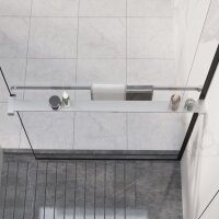 vidaXL Duschablage für Begehbare Dusche Chrom 90 cm...