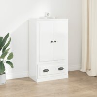 vidaXL Highboard Hochglanz-Weiß 60x35,5x103,5 cm...