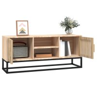 vidaXL TV-Schrank 105x30x45 cm Holzwerkstoff und Eisen