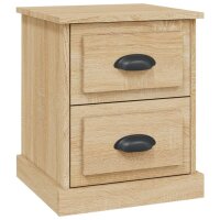 vidaXL Nachttisch Sonoma-Eiche 39x39x47,5 cm Holzwerkstoff